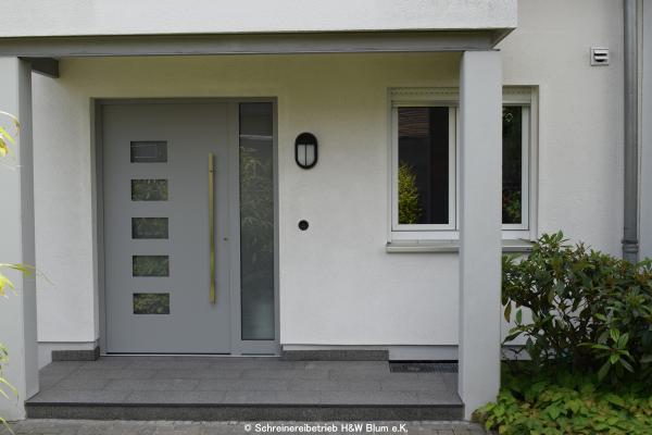 Aluminium-Haustür von PaX mit Einbruchschutz in Frankfurt am Main