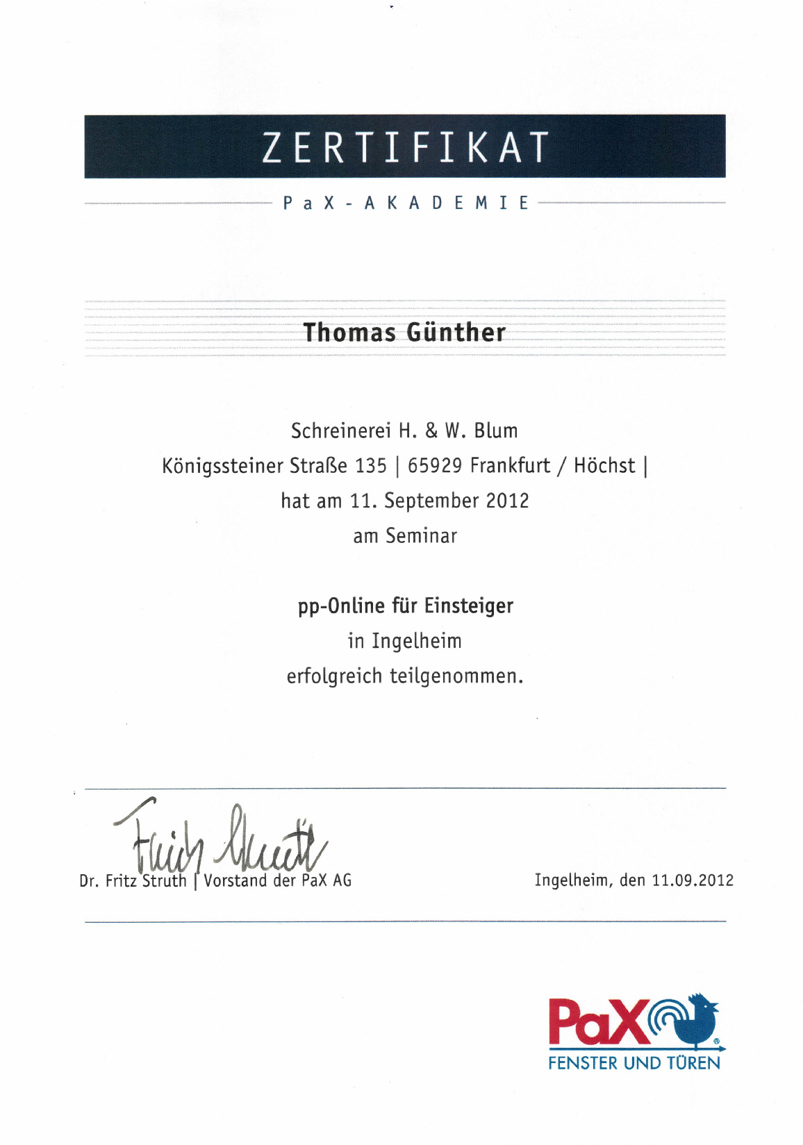 Vorschaubild von Dokument: PaX-Seminar pp-online 2012