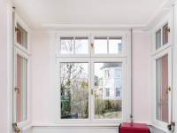 Holz-Fenster traditionell