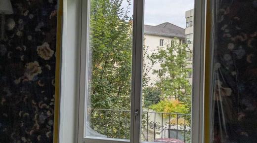 Balkontür Innenansicht