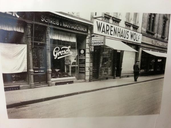 Historisches Foto Café 