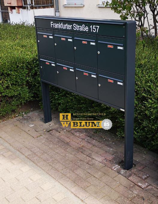 Briefkasten von Schreinerei Blum