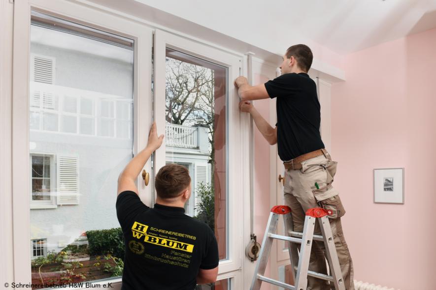 Einbau PaXretro68 Holz-Fenster