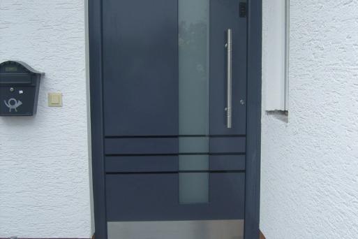 PaX Haustür mit Glaseinsatz