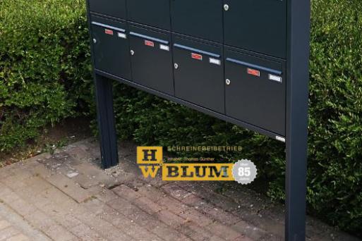 Briefkasten von Schreinerei Blum